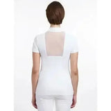 Camille Short Sleeve Show Shirt White White UK 6 Show Shirts