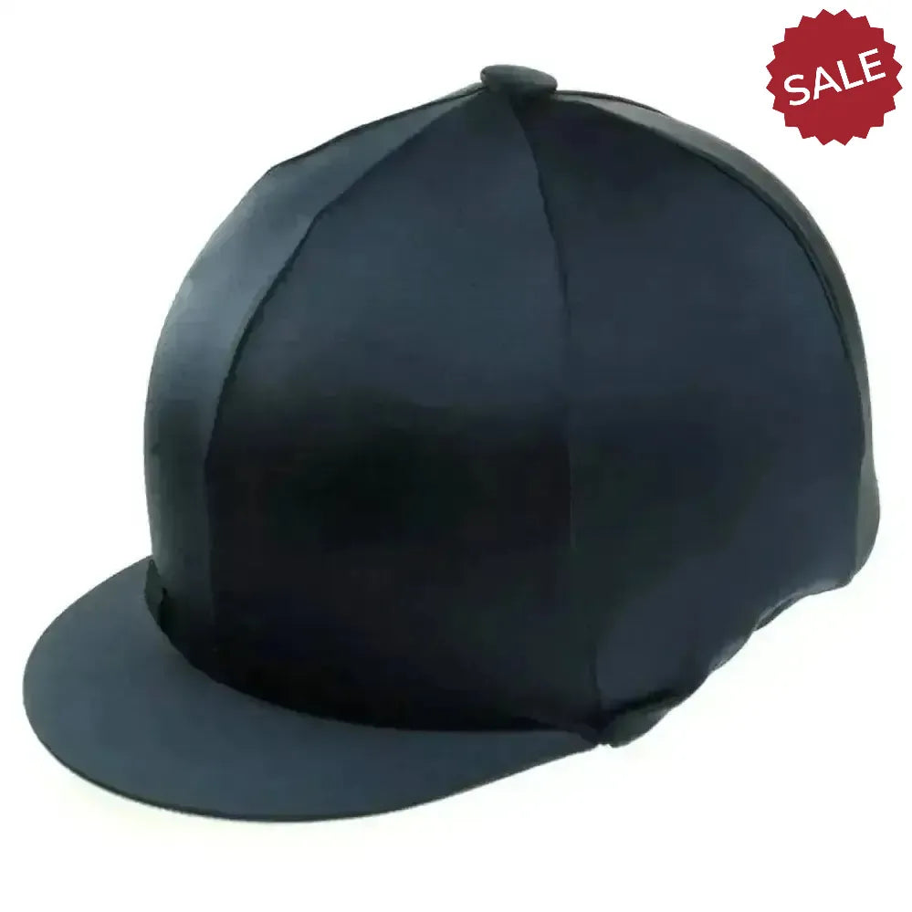 Capz Plain Hat Cover Navy Hat Silks