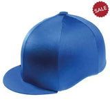 Capz Plain Hat Cover Royal Blue Hat Silks