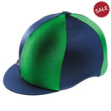 Capz Two-Tone Cap Cover Lycra Black/Red Hat Silks