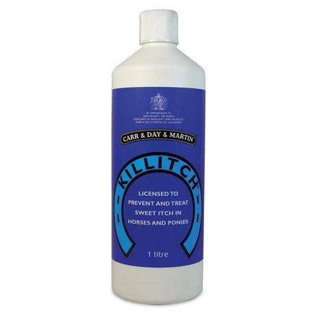 Carr, Day and Martin Killitch Emulsion 1 Litre Anti Itch Lotions Barnstaple Equestrian Supplies