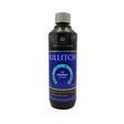 Black plastic bottle with silver cap and blue label featuring killitch the original lotion by carr day and martin for martin killitch use