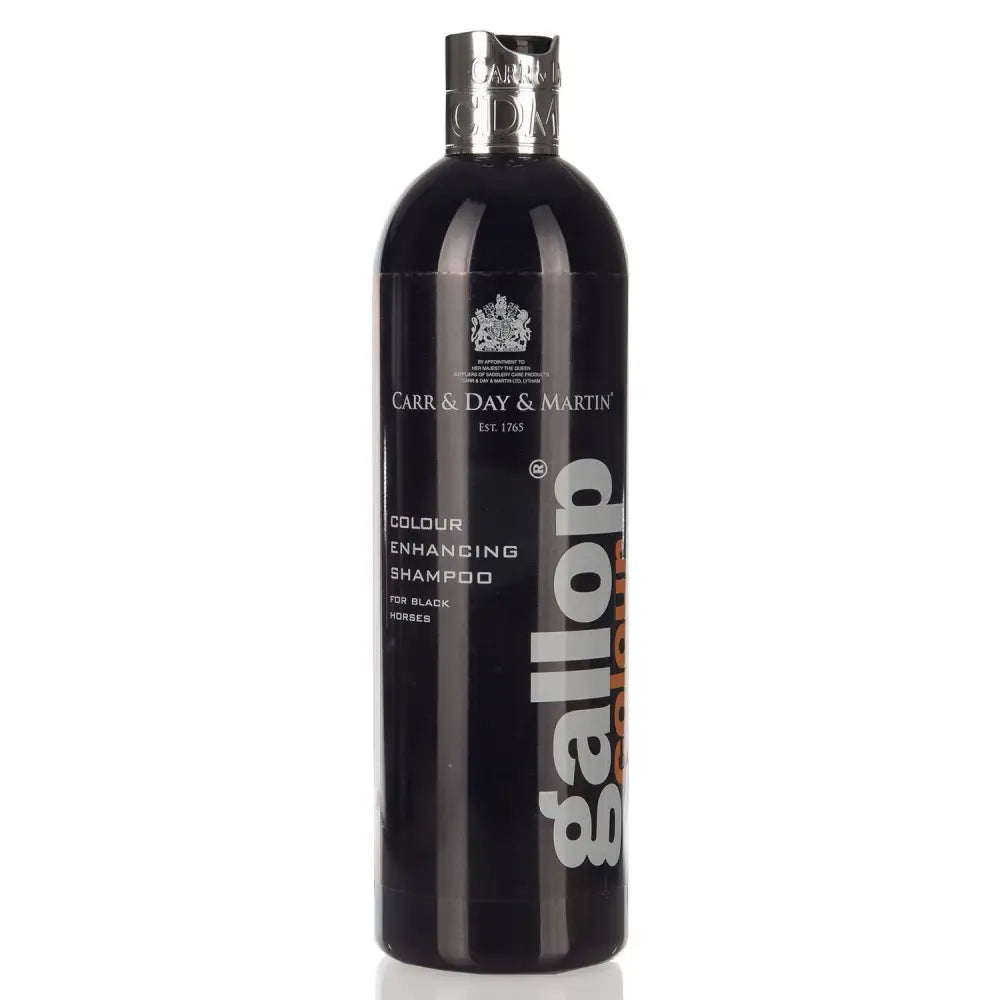 Carr Day Martin Gallop Colour Shampoo 500ml Black Horse Shampoos Barnstaple Equestrian Supplies