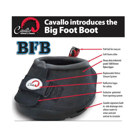 Cavallo Big Foot Boot 7 Hoof Boots Barnstaple Equestrian Supplies