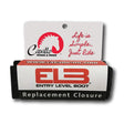 Red and black cavallo entry level boot replacement closure for cavallo horse riding boots back side shown