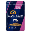 Cavalor mash & mix 1.5 kg pouch in navy and pink with golden-brown easily digestible flakes for equestrian rehydration