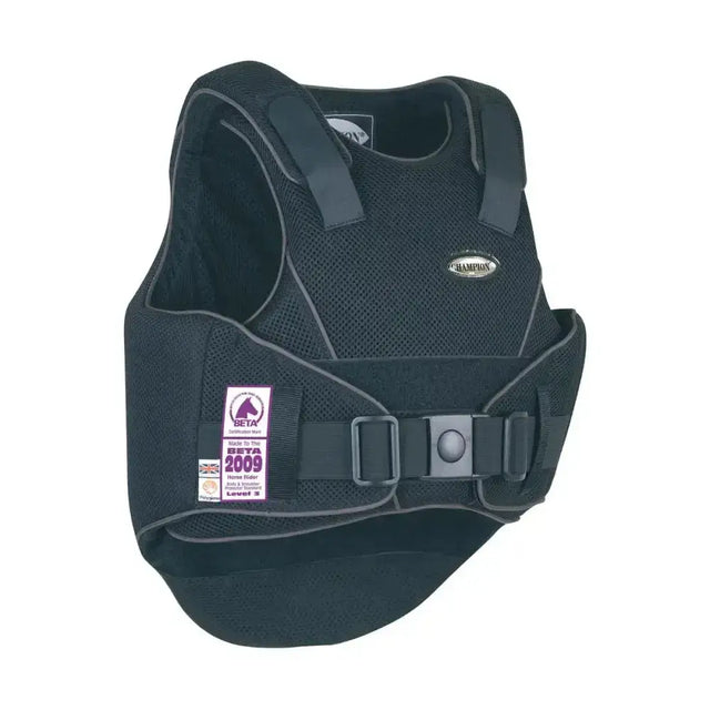 Champion Flexair Body Protector Childs Black/Gunmetal Child X Small Body Protectors