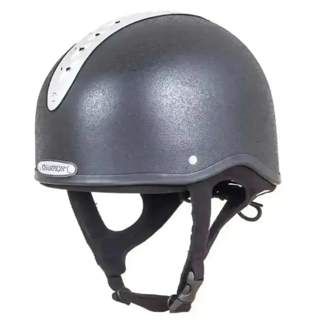 Champion REVOLVE X-Air Jockey Helmets MIPS Junior Riding Hats Black 51cm (00 Or 6 1/4) Horse Riding Helmet