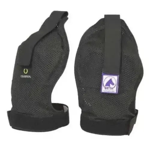 Champion Ti22 Guardian Shoulder Protectors Small Black Shoulder Guards