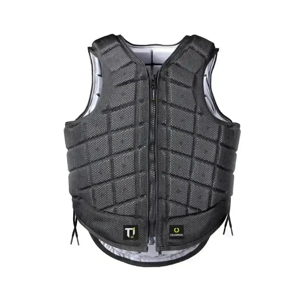 Champion Titanium Ti22 Adult Body Protectors Adult X Small Short Black Body Protectors