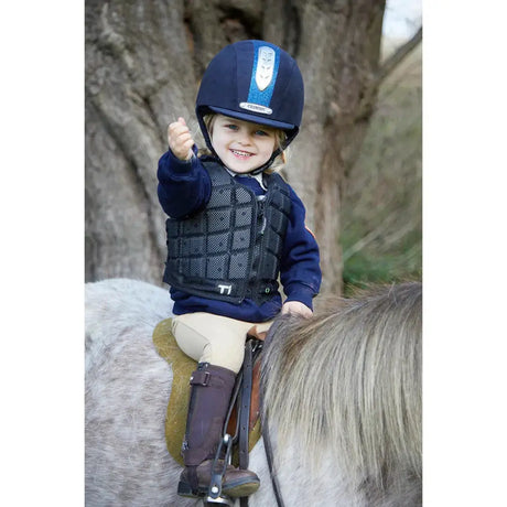 Champion Titanium Ti22 Infant Body Protectors for Tiny Tots Black Infant S Short Body Protectors Barnstaple Equestrian Supplies