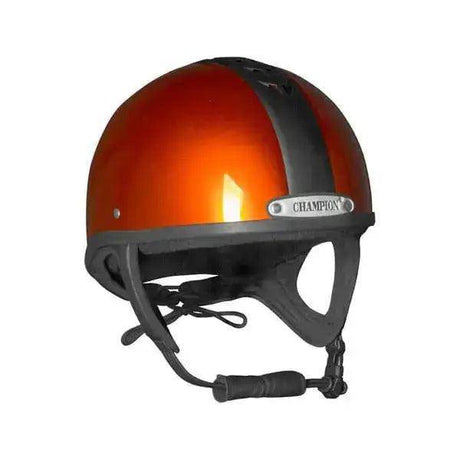 Champion Ventair Sport Riding Hats Solar Orange Riding Helmet 57cm (2 or 7) Champion Equestrian Riding Hats Barnstaple Equestrian Supplies