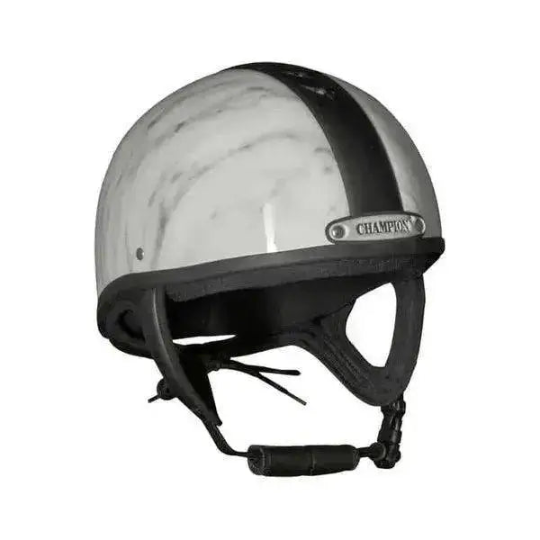 Champion Ventair Sport Riding Hats White Marble Riding Helmets - Adults 57Cm (2 Or 7) Horse Riding Helmet Barnstaple Equestrian Supplies