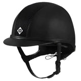 Charles Owen AYR8 Plus Leather Look Riding Hats 54Cm Black Riding Hats Barnstaple Equestrian Supplies