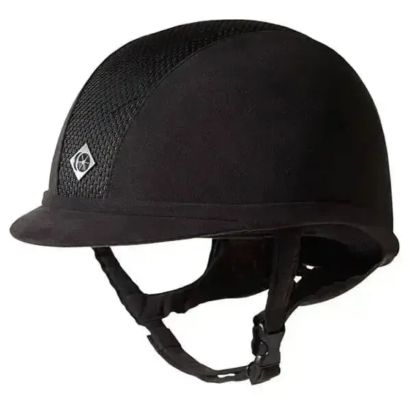 Charles Owen AYR8 Plus Riding Hat Black 54Cm (0 1/2 Or 6 5/8) Standard Riding Hats