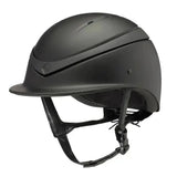 Charles Owen Luna Riding Hats 55Cm Medium Shell Black Matt / Black Matt Riding Hats