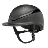 Charles Owen Luna Wide Brim Riding Hats 55 cm Medium Shell Black matt / Blackgloss Riding Hats