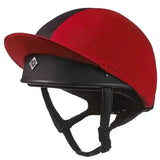 Charles Owen Pro 11 Plus Hat Silks Riding Hat Covers Red Small Hat Silks