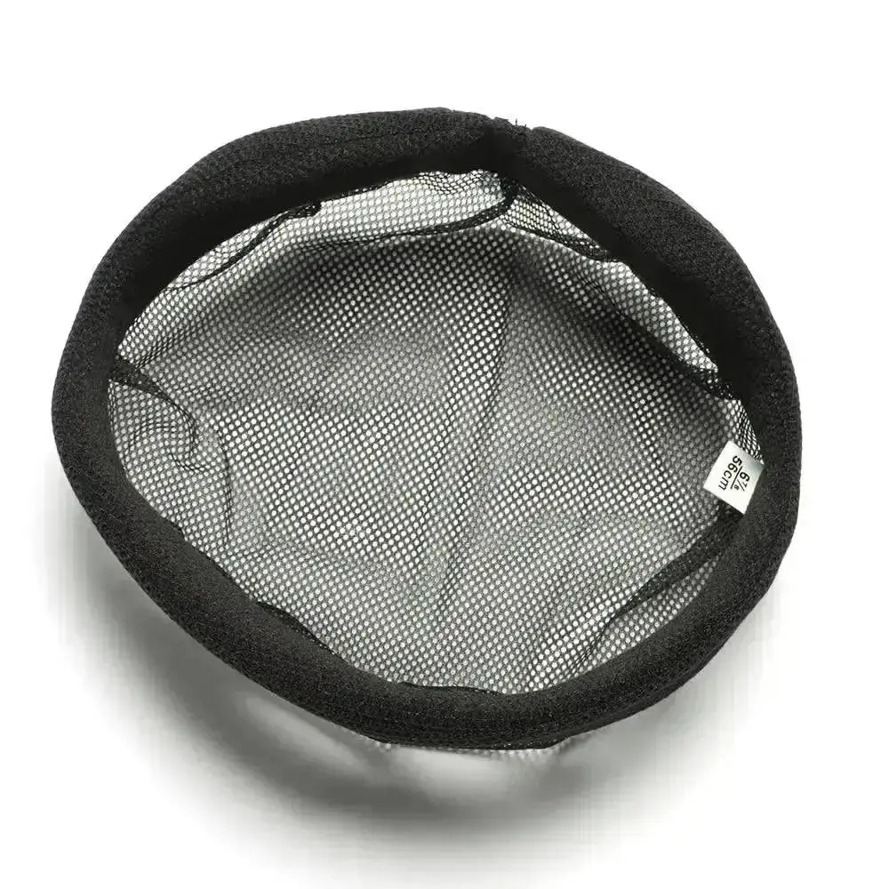 Black mesh charles owen replacement riding helmet liners with soft padded edge for charles owen ms1 pro helmets