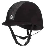 Charles Owen YR8 Sparkly Riding Hat 52 cm (00 1/2 Or 6 3/8) Standard Black / Black Riding Hats