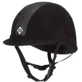 Charles Owen YR8 Sparkly Riding Hat 52Cm (00 1/2 Or 6 3/8) Standard Black / Black Riding Hats