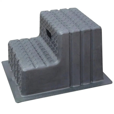 Classic Showjumps 2 Step Mounting Blocks Black Mounting Block Barnstaple Equestrian Supplies