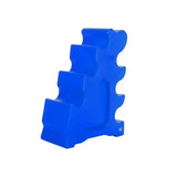 Blue plastic step ladder with four rungs for classic showjumps sloping block popular selling jump use