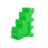 Bright green plastic dinosaur-shaped weight rack for classic showjumps sloping block popular selling jump