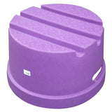 Classic Showjumps Standard Mounting Block One Tread Round Purple Mounting Block Barnstaple Equestrian Supplies