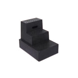 Classic Showjumps Standard Mounting Block Three Tread THREE TREAD Black Barnstaple Equestrian Supplies