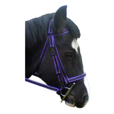 Click Bridle including Reins Purple Mini 