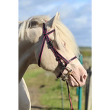 Click Bridle including Reins Purple Mini 