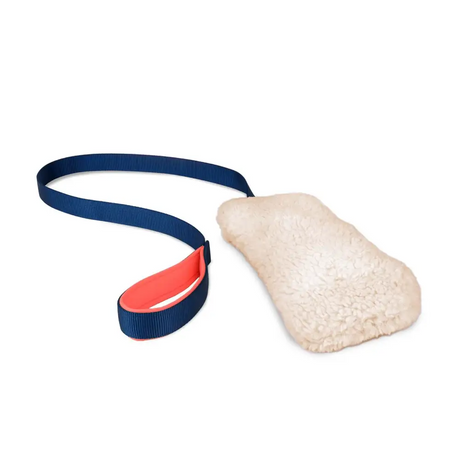 Coachi Chase & Crinkle Navy/Coral Dog Toy Barnstaple Equestrian Supplies