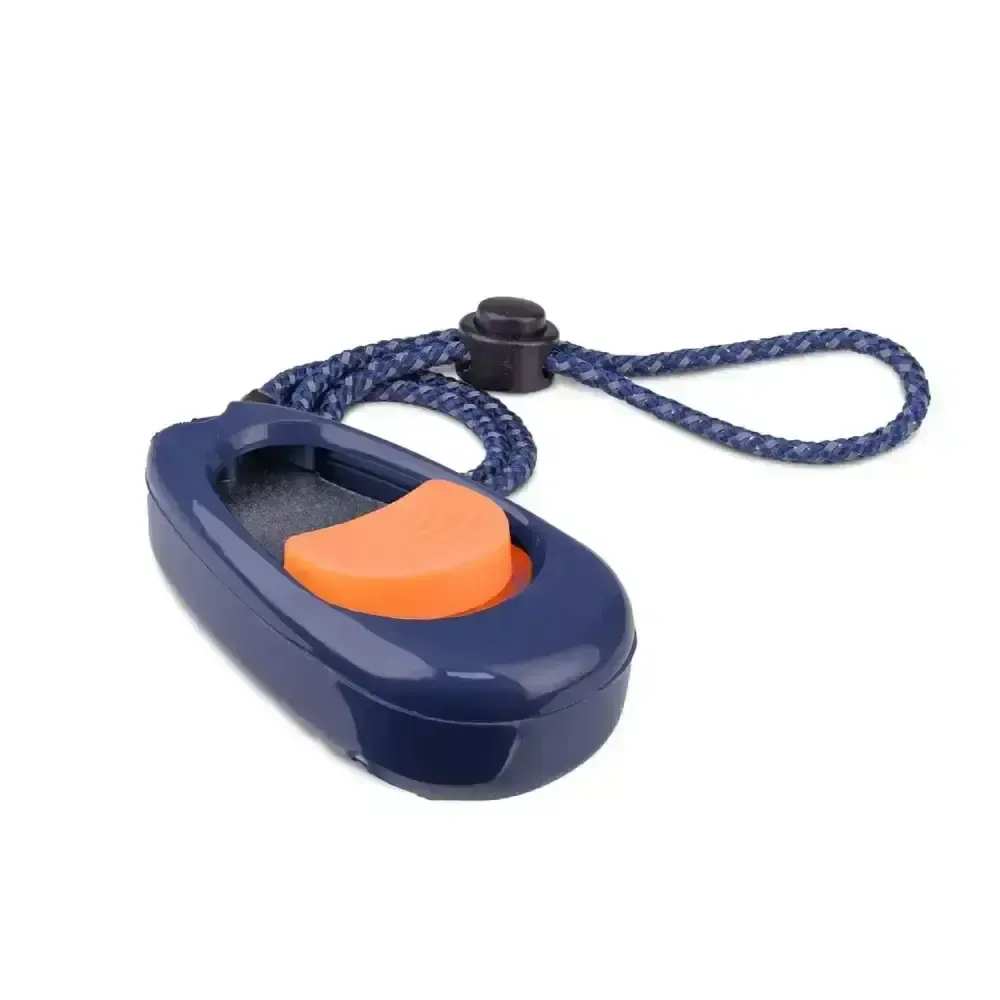 Coachi Multi-Clicker Coral/Navy Dog Training