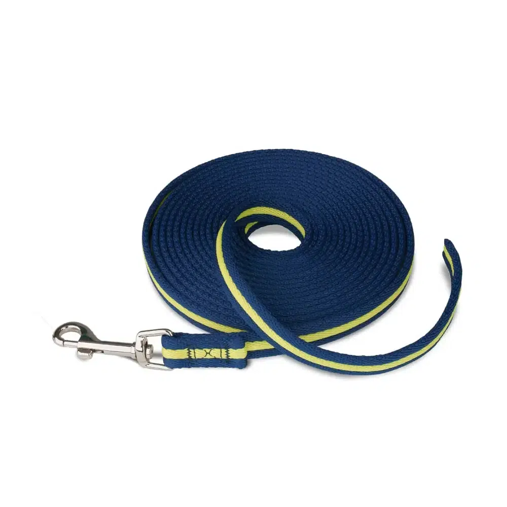 Coachi Training Line 5 M Navy/Lime Barnstaple Equestrian Supplies