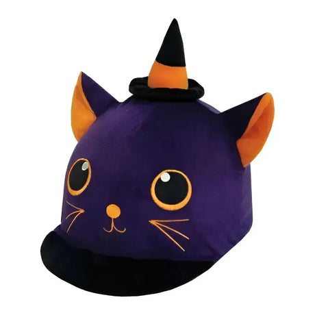 Cobweb Cat Hat Silk Equetech Hat Covers Novelty Riding Hat Covers