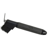 Coldstream Faux Leather Hoof Pick Charcoal/Black Hoof Picks