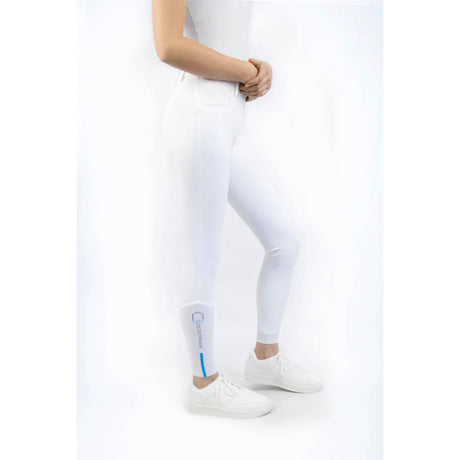 Coldstream Langshaw Competition Breeches White White-Size-16  -  Barnstaple Equestrian Supplies