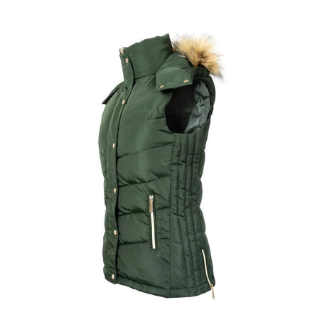 Coldstream Leitholm Quilted Gilet Fern Green   -  Barnstaple Equestrian Supplies