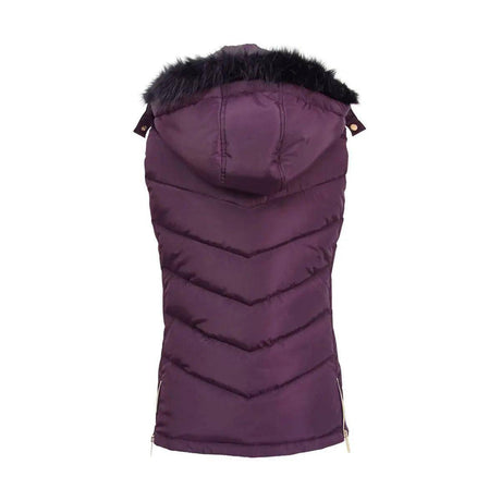 Coldstream Leitholm Quilted Gilet Mulberry Purple  Gilets & Bodywarmers Barnstaple Equestrian Supplies