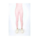 A pair of soft pink coldstream next generation cranshaws riding tights with smooth stretchy fabric and subtle seams