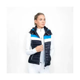 Coldstream Southdean Quilted Gilet Navy/White/Blue Navy/White/Blue XX Small Bodywarmers