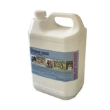 White plastic jug of coligone liquid digestive soother with blue purple horse label to maintain healthy acid levels