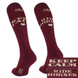 Comodo Equestrian Riding Socks Hay There Keep Calm 39 - 42 Riding Socks