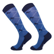 Comodo Riding Socks Multi Blue Horse Medium 39 - 42 Blue Riding Socks