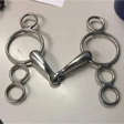 Continental 3 Ring Belgian / Dutch Gag Bit - Shop Soiled 120 mm (4 3/4") Horse Bits