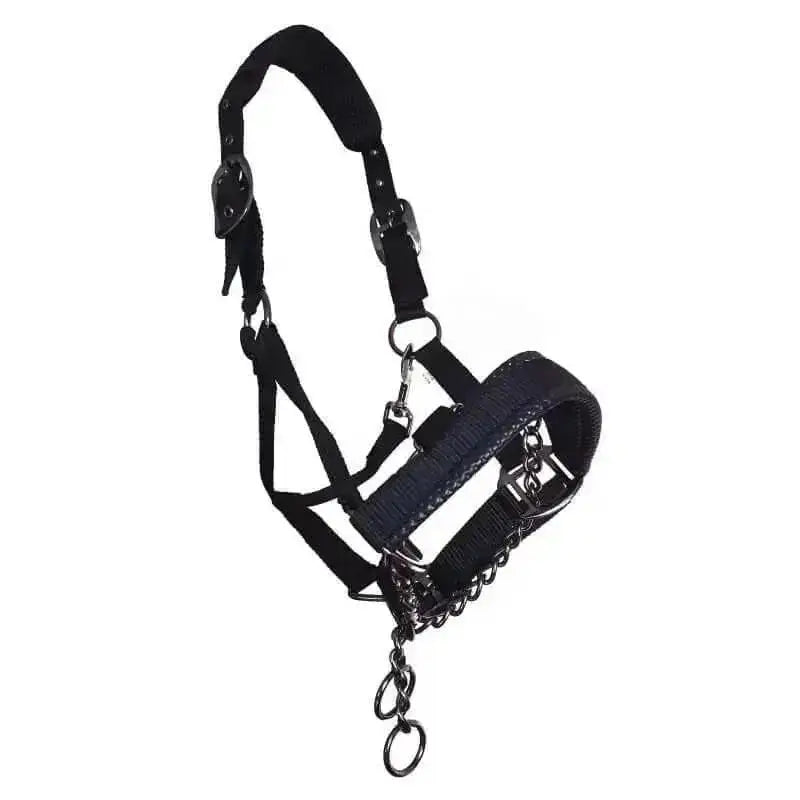 Control Comfort Headcollars with Chain Pony Headcollars Barnstaple Equestrian Supplies