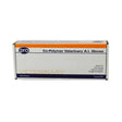 A white and orange box of pro brand stretchy eva copolymer shoulder length artificial insemination gloves