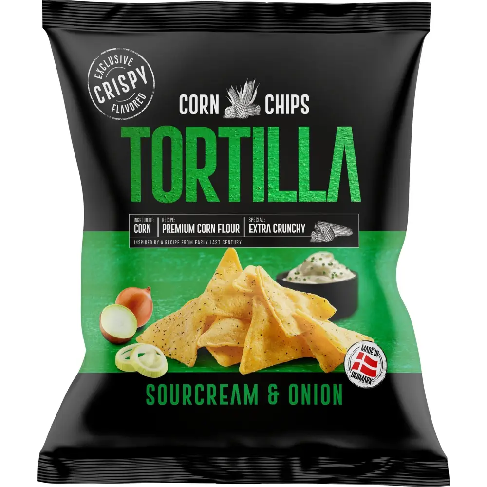 Corn Chips Tortilla Chips Sour Cream &amp; Onion