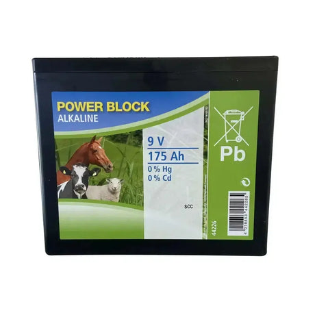 Corral Alkaline Dry Battery 175 Ah 9V 175 AH 9V Electric Fencing